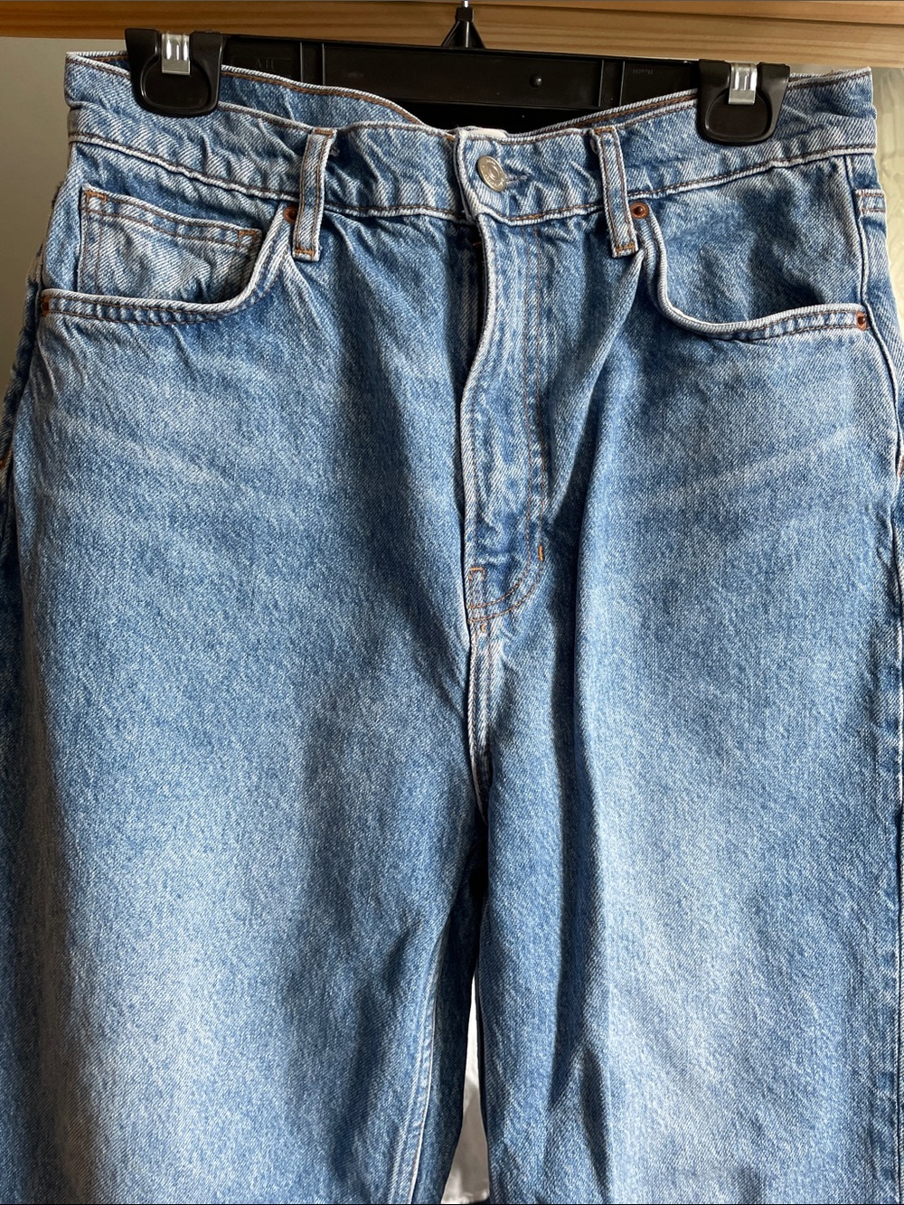 Reformation cary high rise slouchy straight jean - Picture 5 of 7